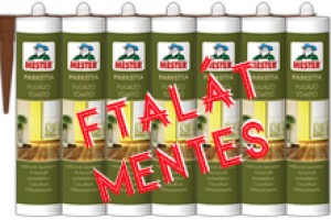 MESTER Parketta Fugázó Tömítő, mely megfelel az ökológiai építőanyagok követelményeinek